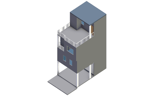40x50 West Facing 3 BHK Duplex House Plan